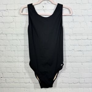 Ocean Bikini Swimsuit One Piece Women Size Large Black Sexy Preppy Mininalist